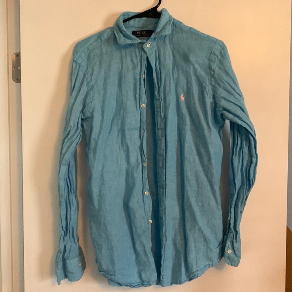 POLO RALPH LAUREN Men's Classic Fit Linen Shirt